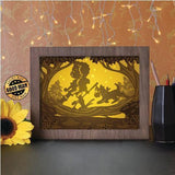 Childhood - Paper Cutting Light Box - LightBoxGoodman - LightboxGoodman