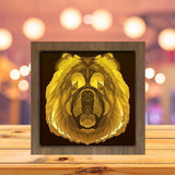 Chow Chow - Paper Cutting Light Box - LightBoxGoodman