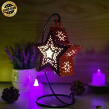 Christmas 1 - 3D Star Lantern File - Cricut File - LightBoxGoodMan - LightboxGoodman