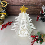 Christmas 1 - Pine Lantern File - Cricut File - 8x9,5 Inches - LightBoxGoodMan - LightboxGoodman