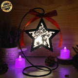 Christmas 2 - 3D Star Lantern File - Cricut File - LightBoxGoodMan - LightboxGoodman