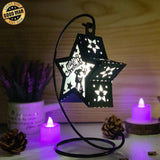 Christmas 2 - 3D Star Lantern File - Cricut File - LightBoxGoodMan - LightboxGoodman