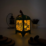 Christmas 2 - Paper Cut Lantern File - Cricut File - 10,5x20,6cm - LightBoxGoodMan