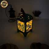 Christmas 2 - Paper Cut Lantern File - Cricut File - 10,5x20,6cm - LightBoxGoodMan - LightboxGoodman