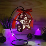 Christmas 3 - 3D Star Lantern File - Cricut File - LightBoxGoodMan