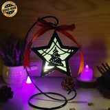 Christmas 4 - 3D Star Lantern File - Cricut File - LightBoxGoodMan - LightboxGoodman