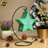 Christmas 4 - 3D Star Lantern File - Cricut File - LightBoxGoodMan - LightboxGoodman