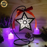 Christmas 5 - 3D Star Lantern File - Cricut File - LightBoxGoodMan - LightboxGoodman