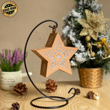 Christmas 5 - 3D Star Lantern File - Cricut File - LightBoxGoodMan - LightboxGoodman