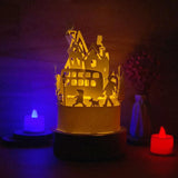 Christmas 6 - 3D Dome Lantern File - Cricut File - LightBoxGoodMan - LightboxGoodman