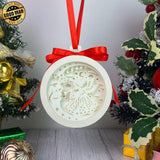 Christmas Angel - 3D Ornament Lantern File - Cricut File - LightBoxGoodMan - LightboxGoodman