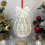 Christmas Angel - Droplet Lantern File - Cricut File - LightBoxGoodMan - LightboxGoodman