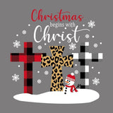 Christmas Begins With Christ - Cricut File - Svg, Png, Dxf, Eps - LightBoxGoodMan - LightboxGoodman