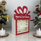 Christmas Believe - Paper Cut Gift Light Box File - Cricut File - 21x16cm - LightBoxGoodMan - LightboxGoodman