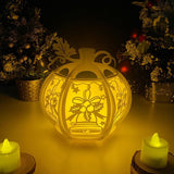 Christmas Bell - 3D Pumpkin Lantern File - Cricut File 1 - LightBoxGoodMan