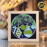 Christmas Bells 3 – Paper Cut Light Box File - Cricut File - 8x8 inches - LightBoxGoodMan - LightboxGoodman