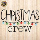 Christmas Crew - Cricut File - Svg, Png, Dxf, Eps - LightBoxGoodMan - LightboxGoodman