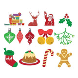 Christmas Decorations - Cricut File - Svg, Png, Dxf, Eps - LightBoxGoodMan