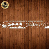 Christmas Eve - Cricut File - Svg, Png, Dxf, Eps - LightBoxGoodMan - LightboxGoodman