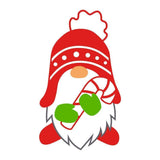 Christmas Gnome 2 - Cricut File - Svg, Png, Dxf, Eps - LightBoxGoodMan