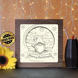 Christmas Gnome 4 - Paper Cutting Light Box - LightBoxGoodman - LightboxGoodman