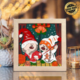 Christmas Gnome 5 – Paper Cut Light Box File - Cricut File - 8x8 inches - LightBoxGoodMan - LightboxGoodman