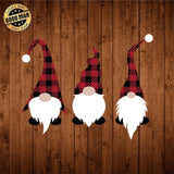 Christmas Gnome - Cricut File - Svg, Png, Dxf, Eps - LightBoxGoodMan - LightboxGoodman