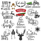 Christmas Holidays Bundle - Cricut File - Svg, Png, Dxf, Eps - LightBoxGoodMan