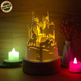 Christmas Nativity- 3D Dome Lantern File - Cricut File - LightBoxGoodMan - LightboxGoodman