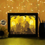 Christmas Nativity - Paper Cutting Light Box - LightBoxGoodman - LightboxGoodman