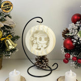 Christmas Nightmare - 3D Pop-up Light Box Ornament File - Cricut File - LightBoxGoodMan - LightboxGoodman