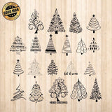 Christmas Tree 6 - Cricut File - Svg, Png, Dxf, Eps - LightBoxGoodMan - LightboxGoodman