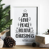 Christmas Tree 6 - Cricut File - Svg, Png, Dxf, Eps - LightBoxGoodMan - LightboxGoodman