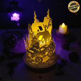 Christmas Truck - 3D Dome Lantern File - Cricut File - LightBoxGoodMan - LightboxGoodman