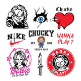 Chucky - Cricut File - Svg, Png, Dxf, Eps - LightBoxGoodMan