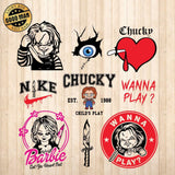 Chucky - Cricut File - Svg, Png, Dxf, Eps - LightBoxGoodMan - LightboxGoodman