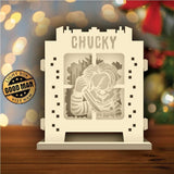 Chucky - Pop-up Light Box File - Cricut File - LightBoxGoodMan - LightboxGoodman