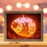 Cinderella 5 - Paper Cutting Light Box - LightBoxGoodman