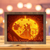 Cinderella 5 - Paper Cutting Light Box - LightBoxGoodman - LightboxGoodman