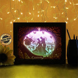 Cinderella 5 - Paper Cutting Light Box - LightBoxGoodman - LightboxGoodman