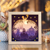 Cinderella 6 - Paper Cut Light Box File - Cricut File - 20x20cm - LightBoxGoodMan