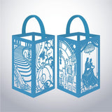 Cinderella - Paper Cut Lantern File - Cricut File - 10x16cm - LightBoxGoodMan