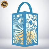 Cinderella - Paper Cut Lantern File - Cricut File - 10x16cm - LightBoxGoodMan - LightboxGoodman