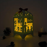 Classroom - Paper Cut Lantern File - Cricut File - 10,5x20,6cm - LightBoxGoodMan