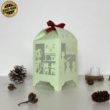 Classroom - Paper Cut Lantern File - Cricut File - 10,5x20,6cm - LightBoxGoodMan - LightboxGoodman