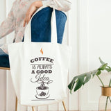 Coffee Is Always A Good Idea - Cricut File - Svg, Png, Dxf, Eps - LightBoxGoodMan - LightboxGoodman