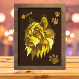 Colorful Cat - Paper Cutting Light Box - LightBoxGoodman