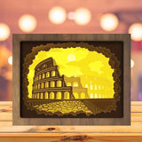 Colosseum 1 - Paper Cutting Light Box - LightBoxGoodman