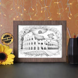 Colosseum 1 - Paper Cutting Light Box - LightBoxGoodman - LightboxGoodman