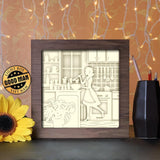 Cooking - Paper Cutting Light Box - LightBoxGoodman - LightboxGoodman